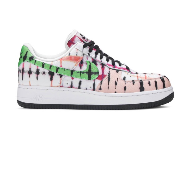 Nike Air Force 1s Tie Dye